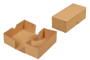 Cardboard box 175x80x55 mm 3-layer with automatic assembly (No 10) - 25 pcs-εικόνα_προϊοντική