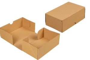 Cardboard box 200x125x75 mm 3-layer with automatic assembly (No 40) - 25 pcs-εικόνα_προϊοντική