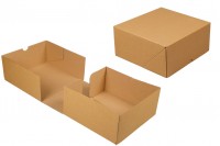 Carton 24,5x24,5x11,5 brown 3-sheet - 25 pcs