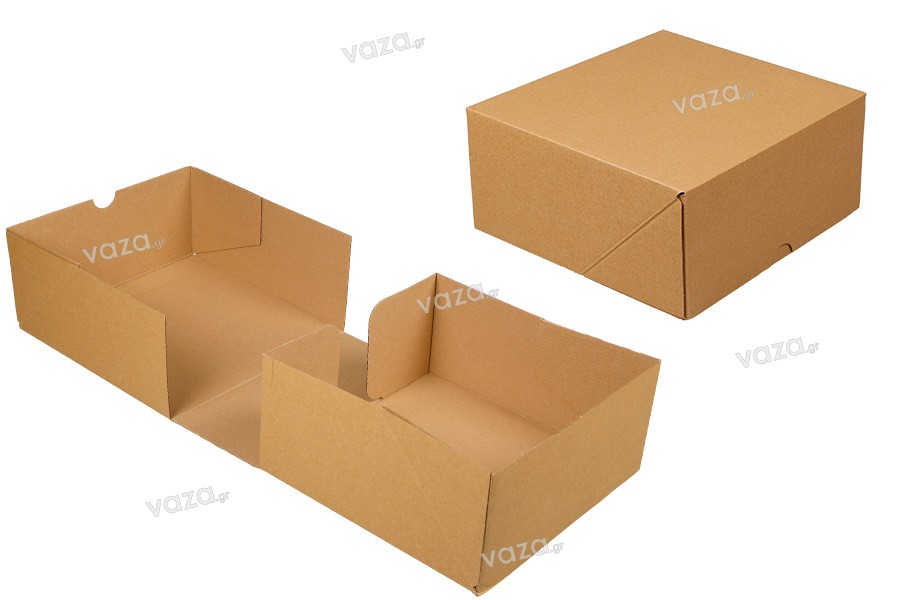 Carton 24,5x24,5x11,5 brown 3-sheet - 25 pcs