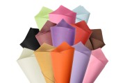 Papier d'emballage 50x70 cm de différentes couleurs - 25 pcs
