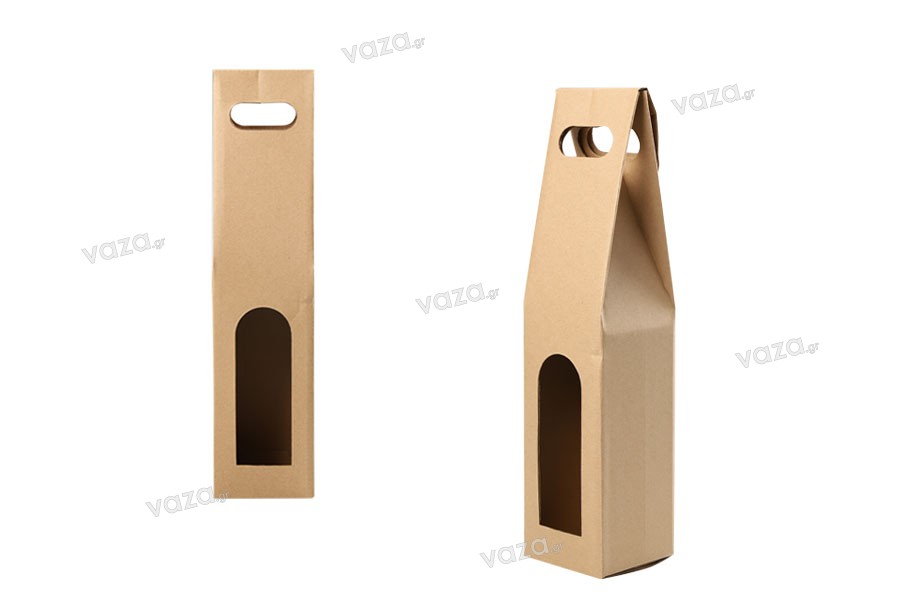 Papierverpackung-Kraftbeutel für Weinflasche