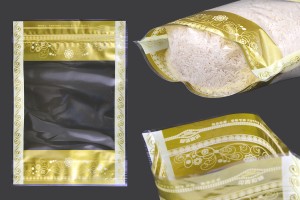 Sacchetti tipo Doy Pack 180x40x260 mm trasparenti con chiusura a zip e e sigillabili con termosaldatura- 50 pz-εικόνα_προϊοντική