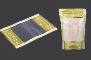 Doy Pack Beutel 160x40x240 mm transparent mit Reißverschluss und Möglichkeit zum Versiegeln mit Heißsiegeln - 50 Stück-εικόνα_σύνθεση