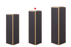 Karton 38x38x136mm mit Goldrand - 20 Stück-5