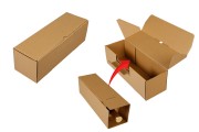 Κουτί συσκευασίας και αποστολής 340x120x110 mm από χαρτί κραφτ (για φιάλη κρασιού) - 20 τμχ