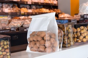Beutel mit Transparenz 220x110x280mm und Draht zum Verschließen (Blechbinder)-3
