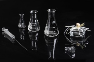 Flacon conique en verre (Erlenmeyer) de 25 ml avec indications volumétriques-5
