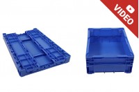 Collapsable box 365x275x160 mm in blue color