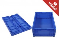 Collapsable box 650x435x210 mm in blue color