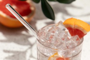 Glasstrohhalme 200 x 8mm transparent Mehrzweck - 10 Stk-εικόνα_σύνθεση