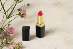 Lipstick case 3,5 g in black color - 5 pcs