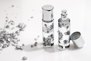 Flacon de parfum de 30 ml avec bouchon argenté et vaporisateur (PP 15)-5