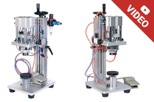 Macchina per chiusura a crimpare da 15 mm per spray di profumo (richiede aria)-produktbild