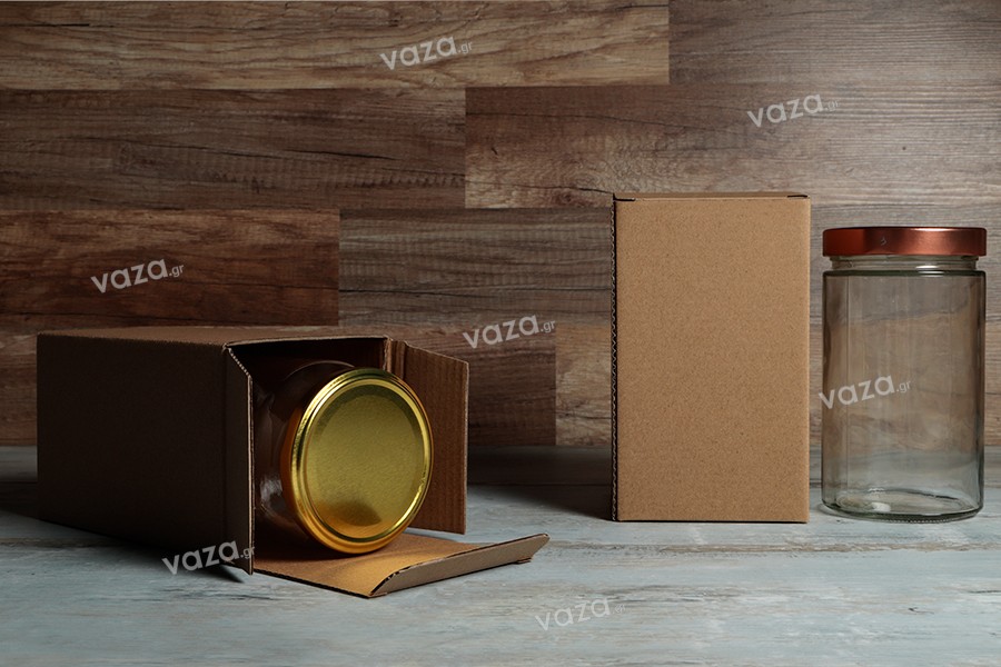 Κουτί συσκευασίας 100x100x170 mm από χαρτί κράφτ - 20 τμχ