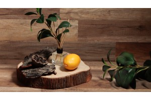 Bouteille en verre de 50ml parfait comme diffuseur de parfum - sans bâtonnets-εικόνα_σύνθεση