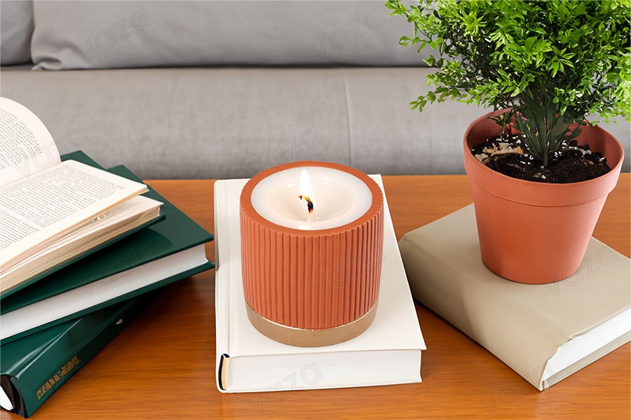 Decorative cement jar 103,5x98 mm - mix color-gruppo_immagini