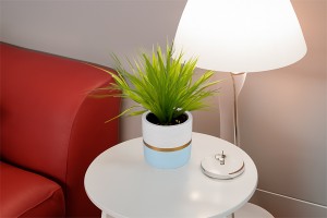 Decorative cement jar 102x94 mm - mix color-photo_groupe
