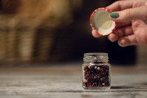 Barattolo quadrato in vetro da 50 ml e 56x45 mm senza tappo Barattolo quadrato in vetro da 50 ml e 56x45 mm senza tappo-gruppo_immagini