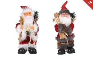 Άγιος Βασίλης διακοσμητικός με κίνηση και μουσική - ύψος 30 cm-εικόνα_προϊοντική