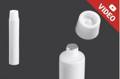 10ml plastic tube with inserted aluminum layer and screw cap - available in a package with 12 pcs