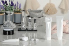 Σωληνάριο πλαστικό 100 ml με εσωτερική επίστρωση αλουμινίου και flip top καπάκι - 12 τμχ