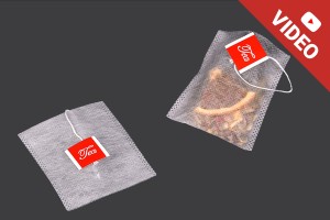 Teebeutel 65x80 mm mit Etikett - 50 Stück-εικόνα_προϊοντική