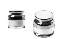 30 ml acrylic jar with cap and plastic sealing disc