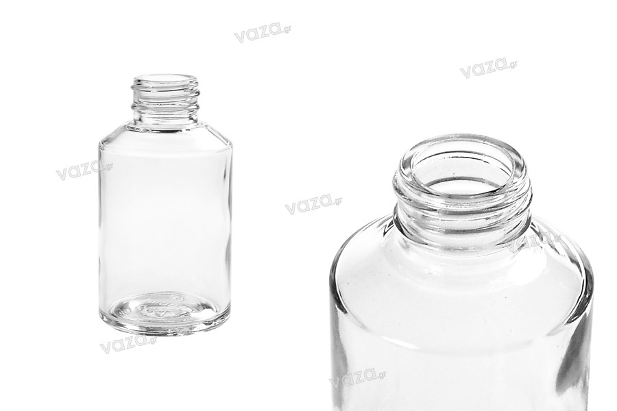 Bottle Of 100 Ml Cylindrical Glass