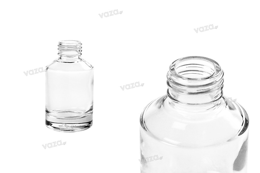 Flasche mit 50 ml Zylinderglas