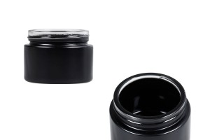 Çeşitli renklerde cam krem kavanozu 50 ml - kapaksız-10