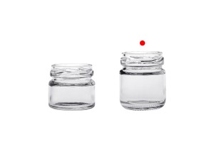Kleines Glas für Honig 40ml-6