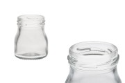 Borcan mic 50 ml de sticlă rotund (Τ.Ο 43)