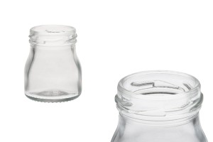 Yuvarlak küçük 50 ml Cam Kavanoz