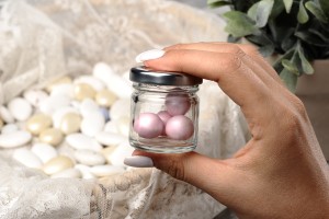 Kleines Glas für Honig 40ml *-2