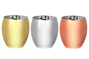 Decorative glass jar 480 ml suitable for tea lights and candles-εικόνα_προϊοντική