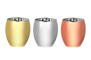 Decorative glass jar 280 ml suitable for tea lights and candles-εικόνα_προϊοντική