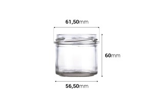 Vasetto di vetro 130 ml - 84 pz-2