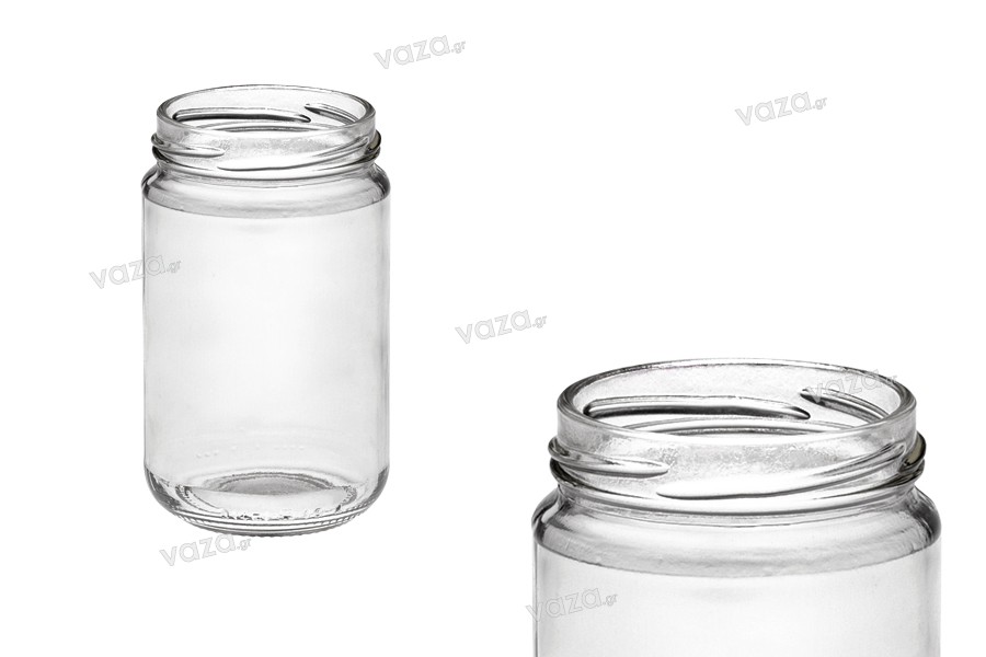 A standard 314 ml glass jar for sauces* - 50 pcs