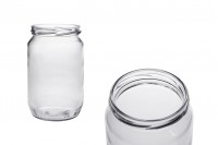 Glass round jar 720ml (for 1 kg honey) - 50 pcs