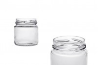 Glass jar 106 ml cylindrical - 77 pcs