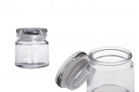 100 ml glass bottle and rubber cap
