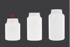 Borcan din plastic PET 100 ml pentru pastile si capsule