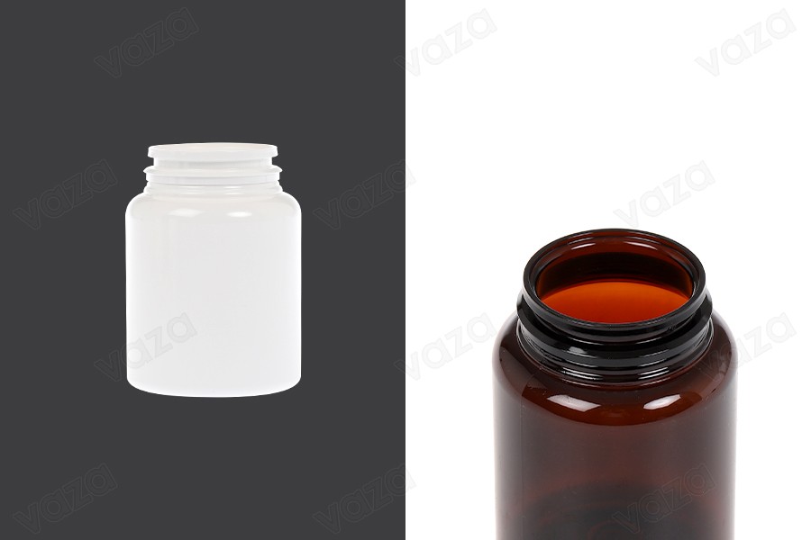Βάζο πλαστικό PET 100 ml για χάπια και κάψουλες Βάζο πλαστικό PET 100 ml για χάπια και κάψουλες-εικόνα_προϊοντική