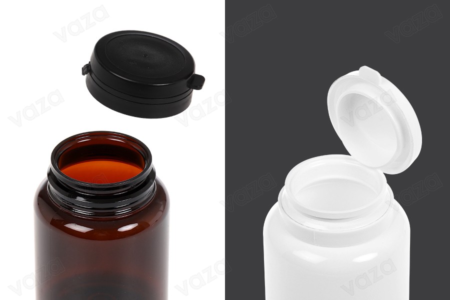 Βάζο πλαστικό PET 150 ml για χάπια και κάψουλες Βάζο πλαστικό PET 150 ml για χάπια και κάψουλες-εικόνα_σύνθεση