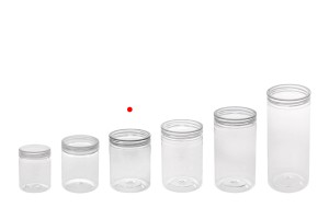 Transparente Pet Dose 200ml 65x85 mm mit Deckel - 12 Stücke-εικόνα_σύνθεση