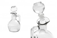 Glass jug 170 ml with a glass cap