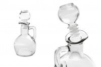 170ml glass jug with handle and glass stopper