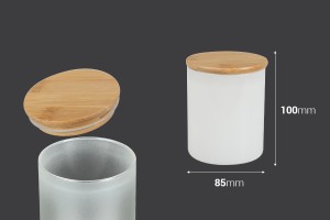 Glasgefäß 85x100mm mit Holzdeckel und Gummi-εικόνα_διαστάσεις