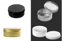 150ml aluminum jar with EPE liner inserted in the cap - available in a package with 12 pcs